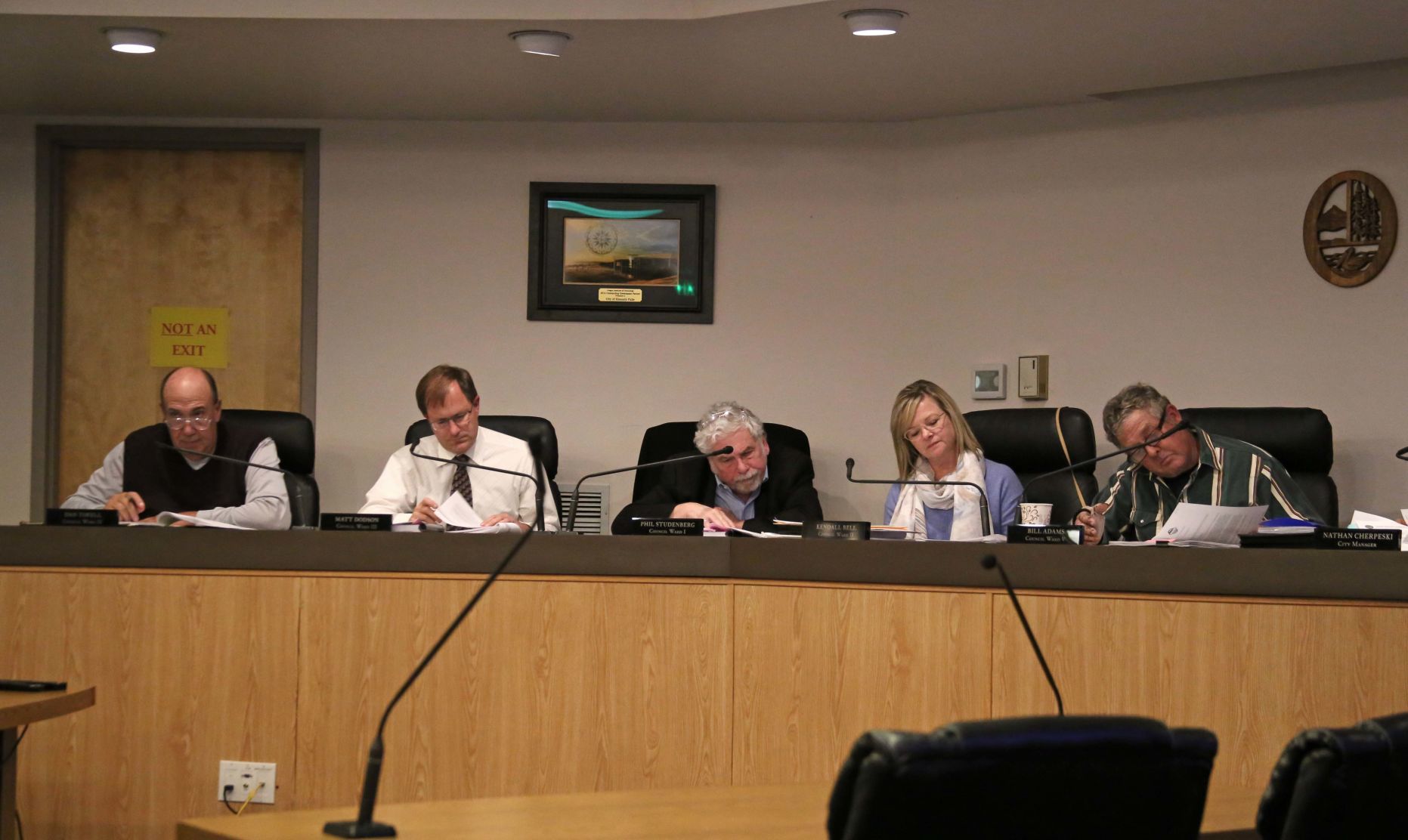 Klamath Falls City Council, Nov. 5, 2018